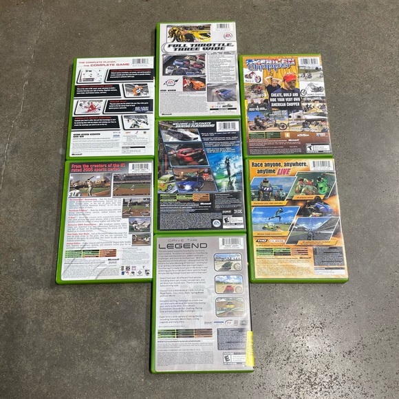 Lot of 7 Xbox Games – NFS Underground 2, NASCAR, NHL 2K3, MotoGP, MLB + More - Picture 2 of 5